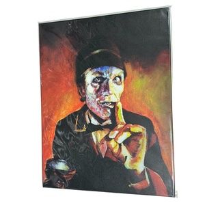 Universal Studios Halloween Horror Nights 2021 Usher Portrait Canvas